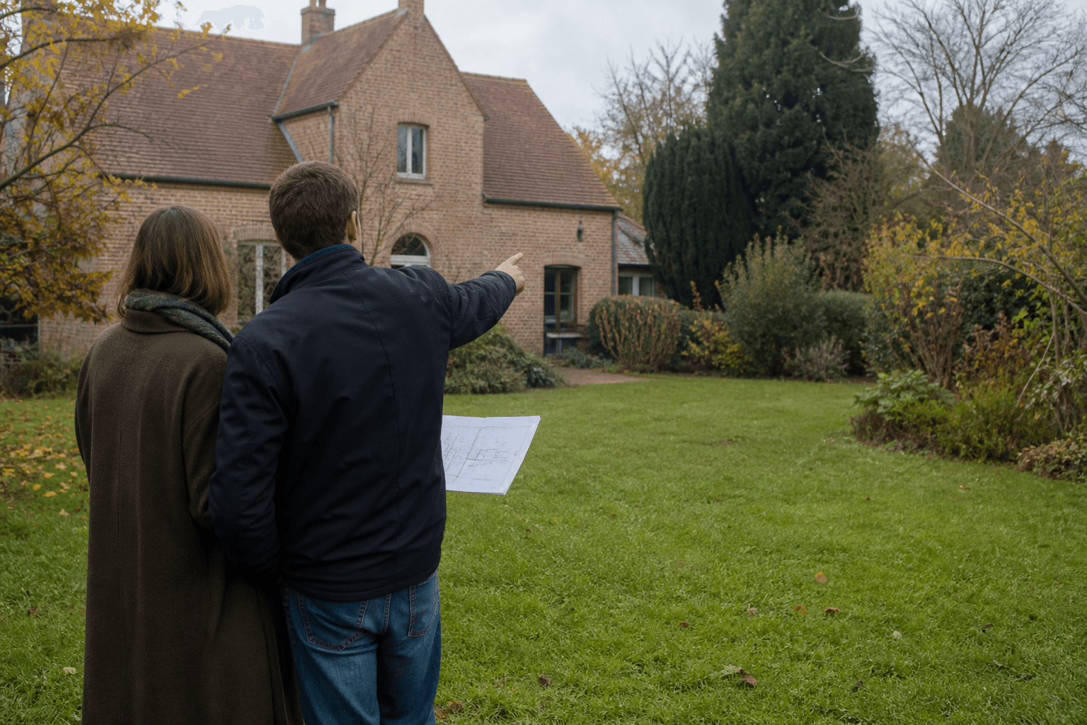 Kennismaking in de tuin voor een bijgebouw op maat